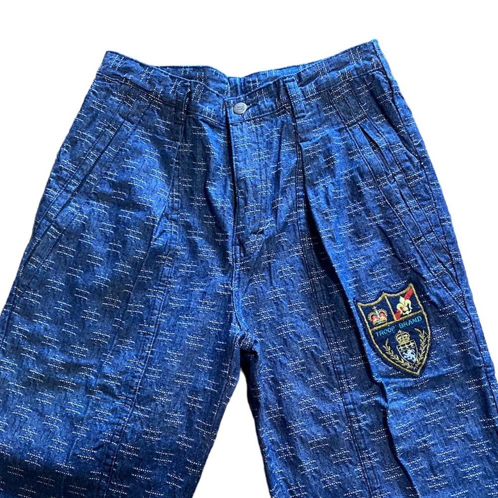 Vintage 80s TROOP Jeans Pants Mens Sz 32 HIP HOP LL COOL J RAP Rare Deadstock